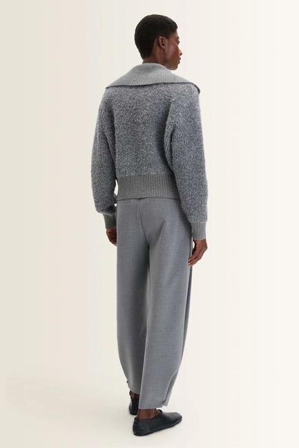 Gebreid vest met Troyer-kraag Teski Someday