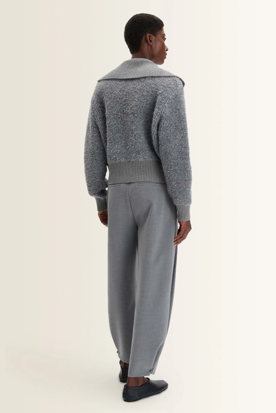 Gebreid vest met Troyer-kraag Teski Someday