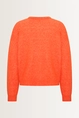 Gebreid vest van alpacawolmix