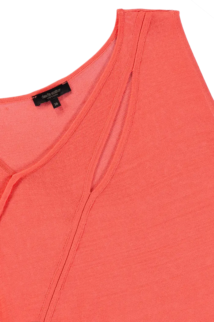 Gebreide cut-out top