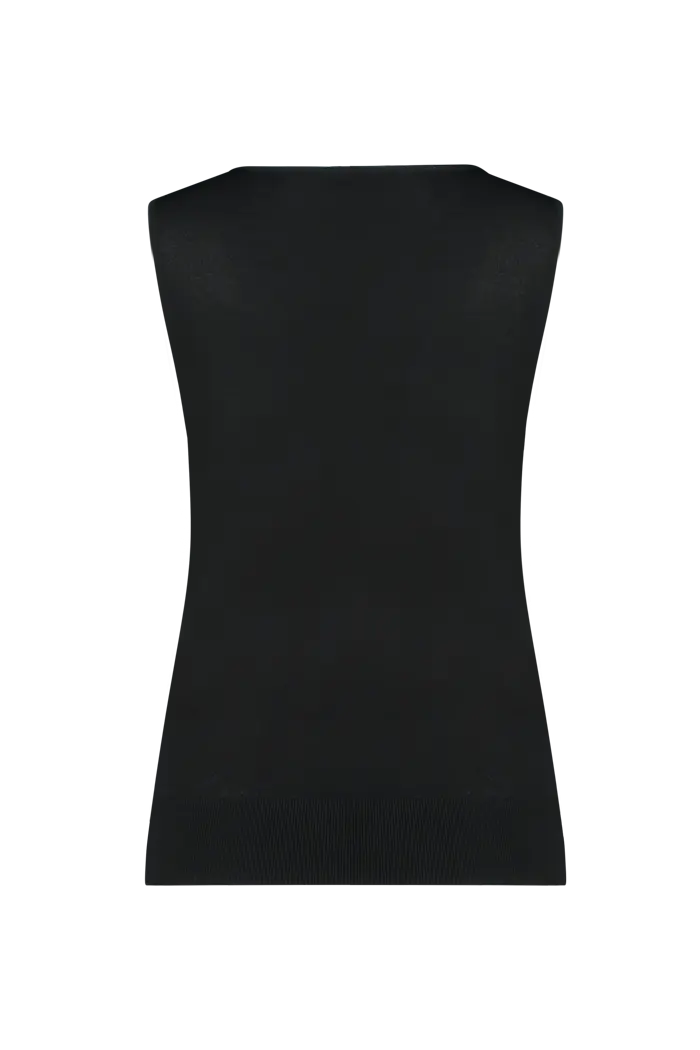 Gebreide cut-out top