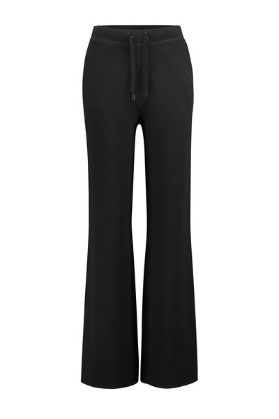 Gebreide flared pantalon