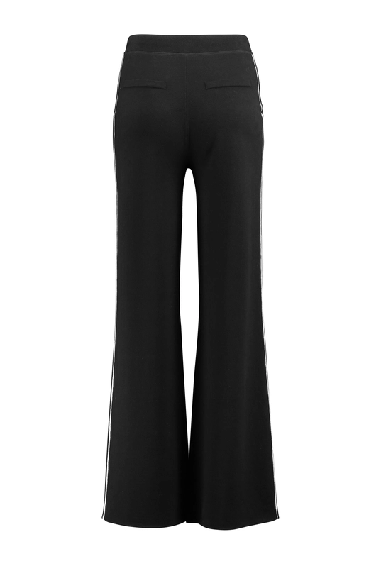 Gebreide flared pantalon