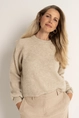 Gebreide pullover alpaca blend