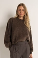 Gebreide pullover alpaca blend