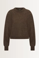 Gebreide pullover alpaca blend