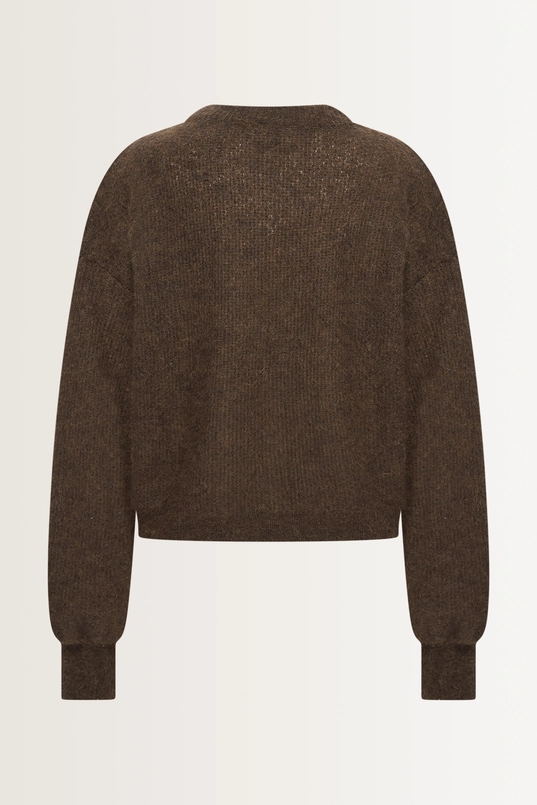Gebreide pullover alpaca blend