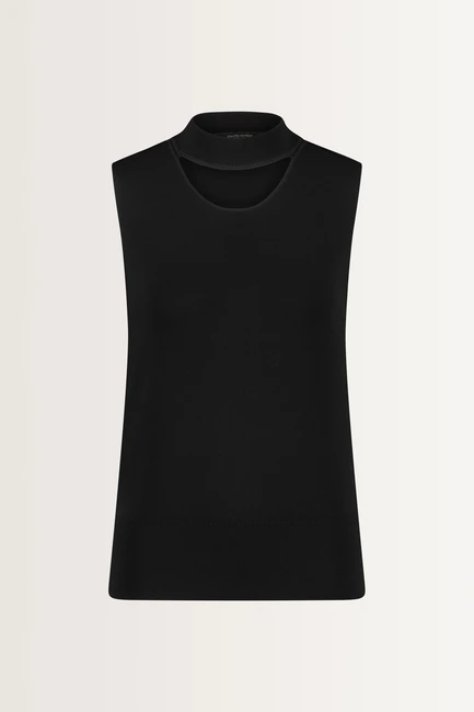 Gebreide turtleneck top