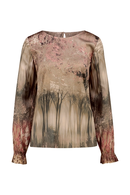 Gedessineerde blouse