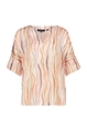 Gedessineerde blousetop