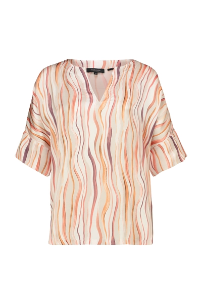 Gedessineerde blousetop