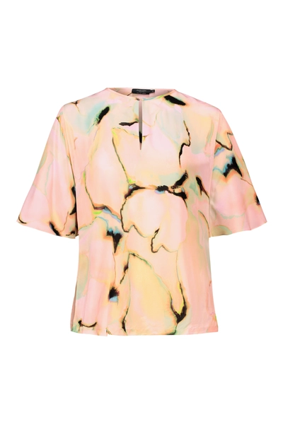 Gedessineerde blousetop