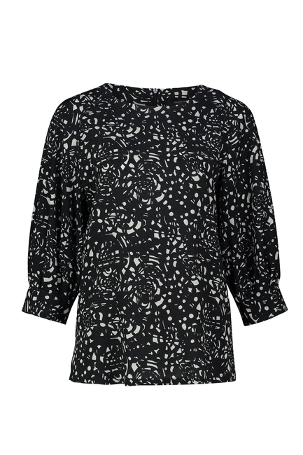 Gedessineerde blousetop
