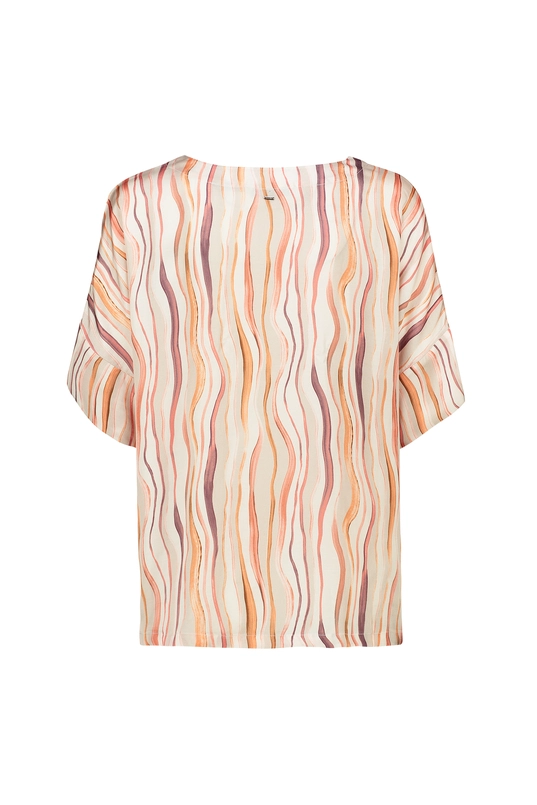 Gedessineerde blousetop