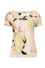Gedessineerde jersey top