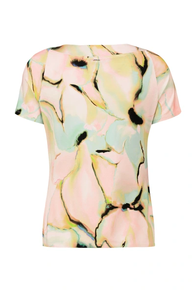 Gedessineerde jersey top