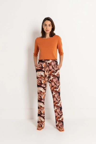 Gedessineerde pantalon