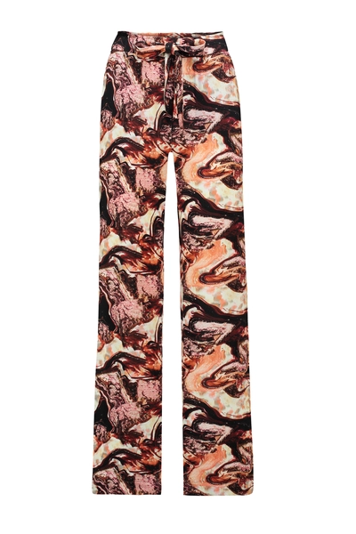 Gedessineerde pantalon