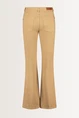 Gekleurde flared broek