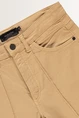 Gekleurde flared broek