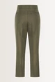 Gemêleerde pantalon met rechte pijpen