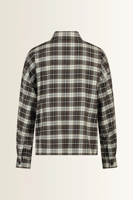 Geruit flanellen overshirt Berlina Max Mara Weekend