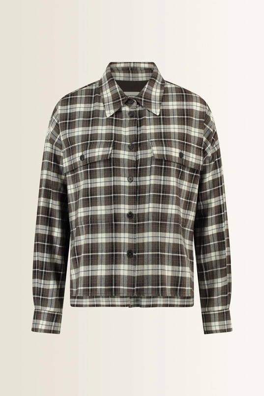 Geruit flanellen overshirt Berlina Max Mara Weekend