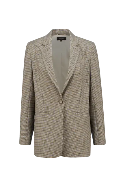 Geruite blazer