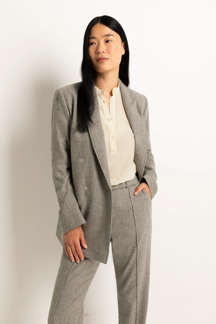 Geruite blazer