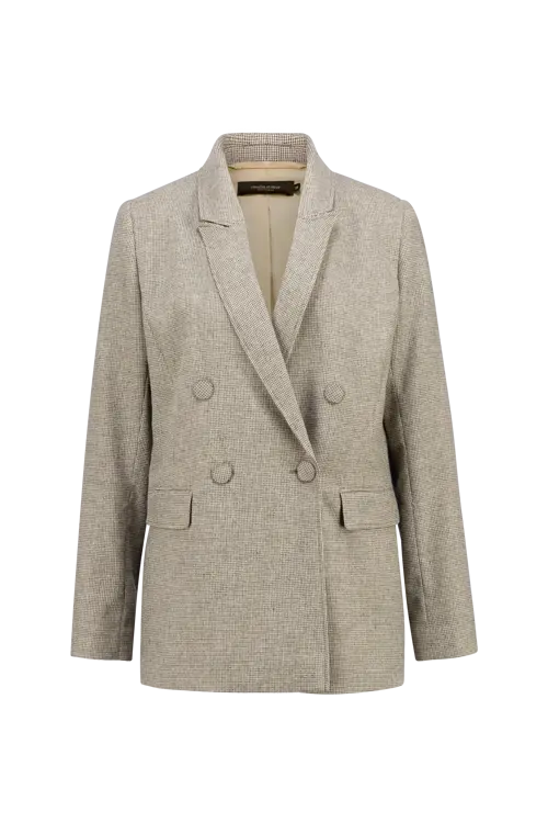 Geruite blazer