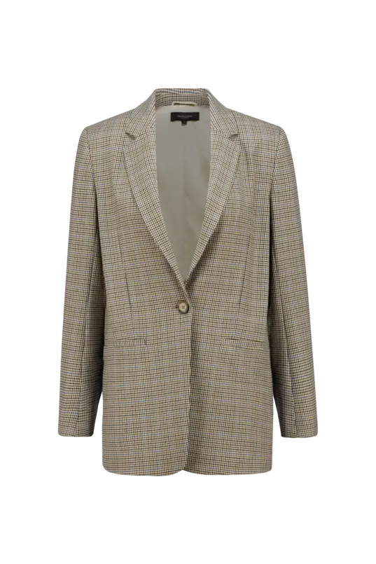 Geruite blazer