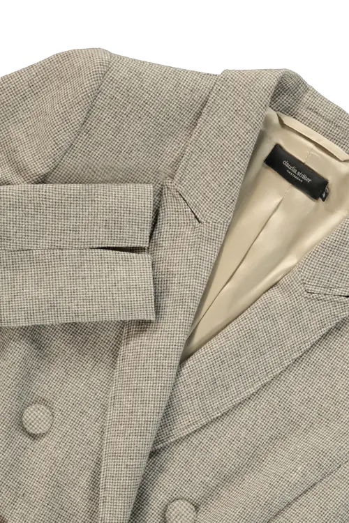 Geruite blazer