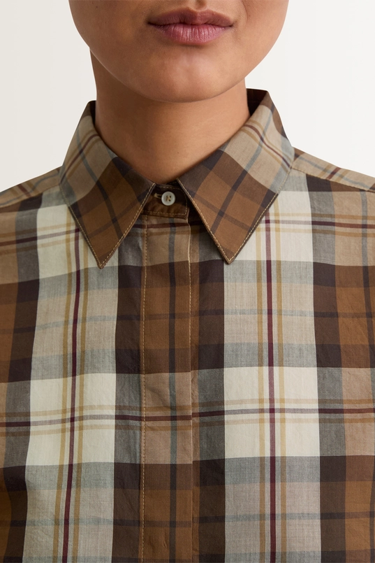 Geruite blouse Marc O'Polo