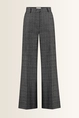 Geruite pantalon van pure scheerwol Pacca Max Mara Weekend