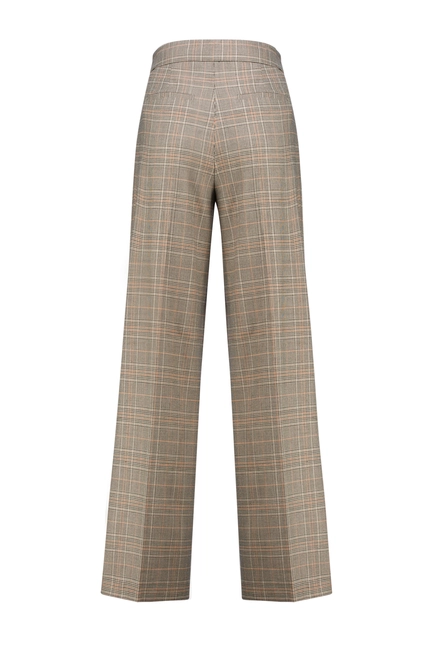 Geruite pantalon
