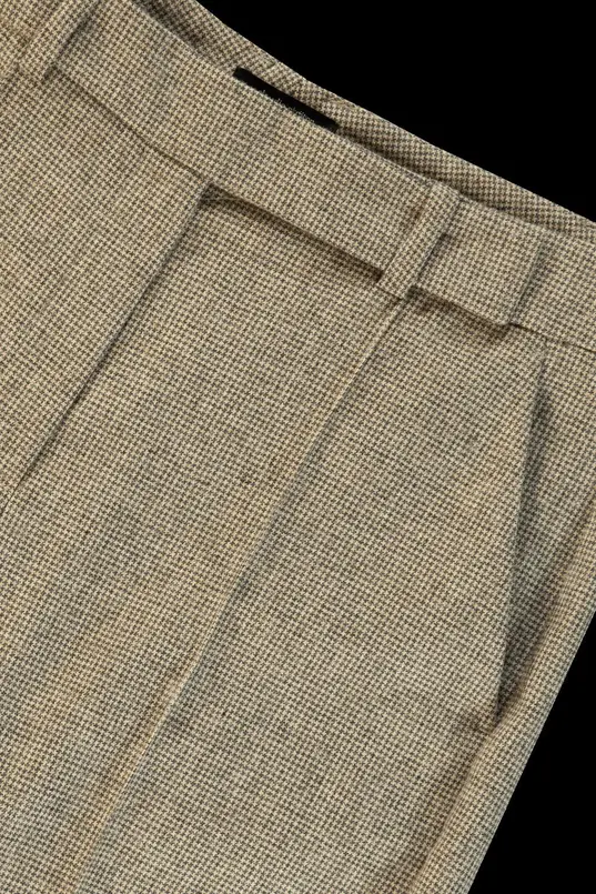 Geruite pantalon