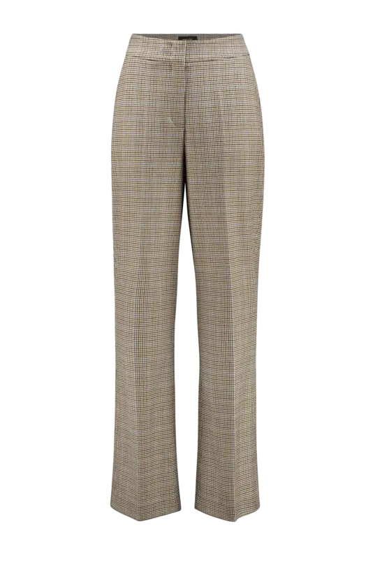 Geruite pantalon