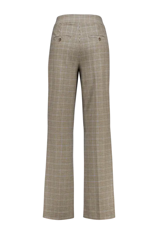 Geruite pantalon