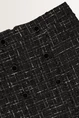 Geruite rok in bouclé