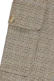 Geruite rok met zak detail