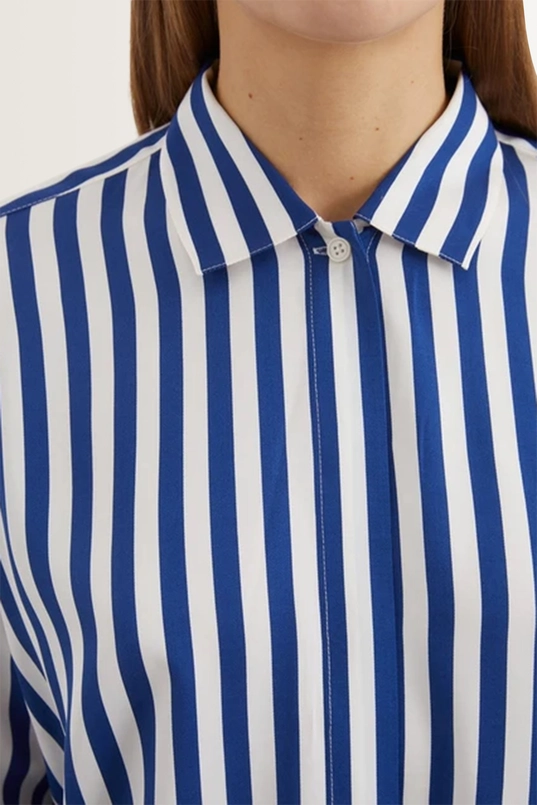 Gesteepte oversized blouse Marc O'Polo
