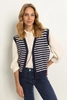 Gestreept gilet