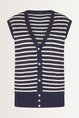 Gestreept gilet