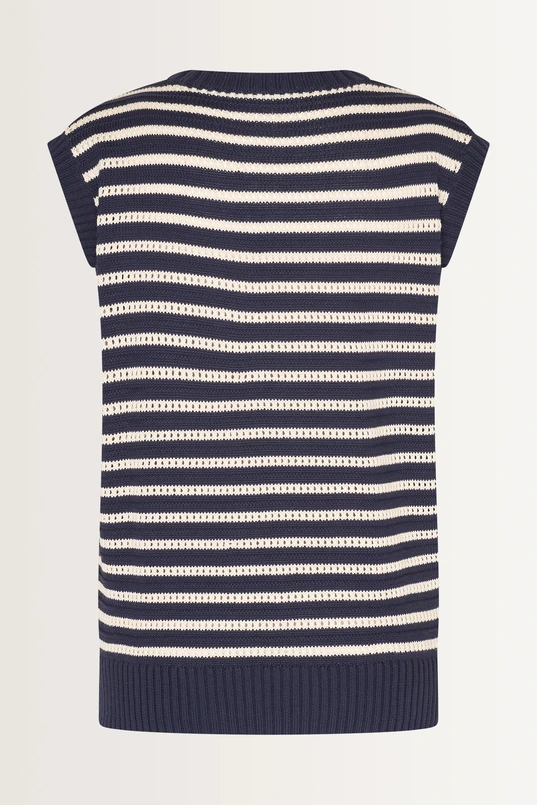 Gestreept gilet