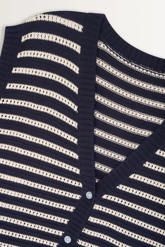 Gestreept gilet