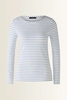 Gestreept longsleeve shirt Sumiko OUI