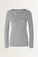 Gestreept longsleeve shirt Sumiko OUI