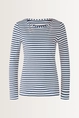 Gestreept longsleeve shirt Sumiko OUI