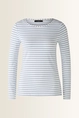Gestreept longsleeve shirt Sumiko OUI