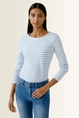 Gestreept longsleeve shirt Sumiko OUI
